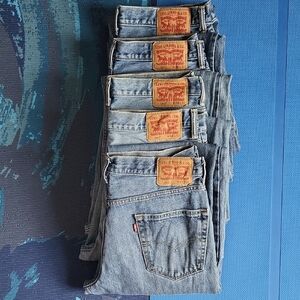 Bundle: Men's Levi's 560 Classic Jeans - 5 Pair